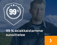 Asiakastyytyväisyys 99%